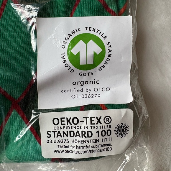 Hanna Andersson Organic Cotton Long John Pajama Set - Dragon Scales Sz 10 - Picture 3 of 4